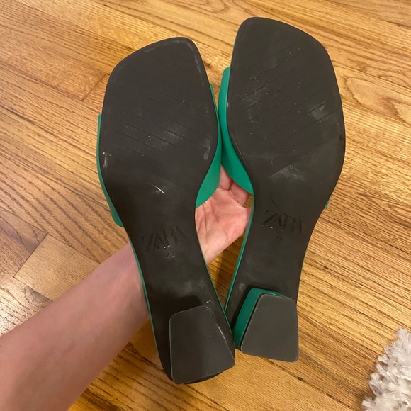 Zara Mule Sandal Heel - Picture 3 of 14